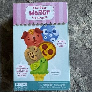 The Best Worst Ice Cream Card Game - Multicolor